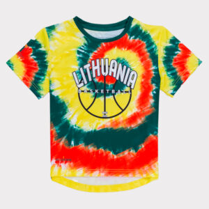 Vaikiški spalvoti marškinėliai - Lithuania basketball