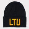 Black winter LTU hat
