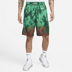 Green playful Nike shorts