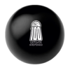 Juodas antistresinis 100-mečio kamuoliukas