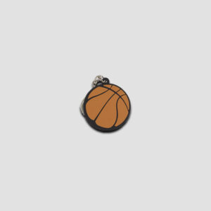 Raktų pakabukas - PVC guminis krepšinio kamuoliukas