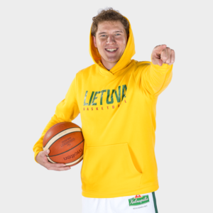 Geltonas bliuzonas "Lietuva basketball". Rokas Jokubaitis