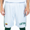 White Lithuania sports shorts