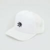 White cap with a visor - LK