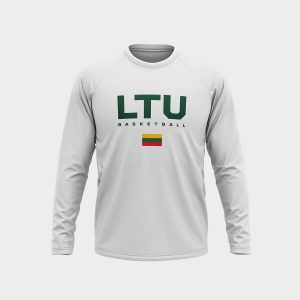 White long-sleeve shirt – LTU BASKETBALL